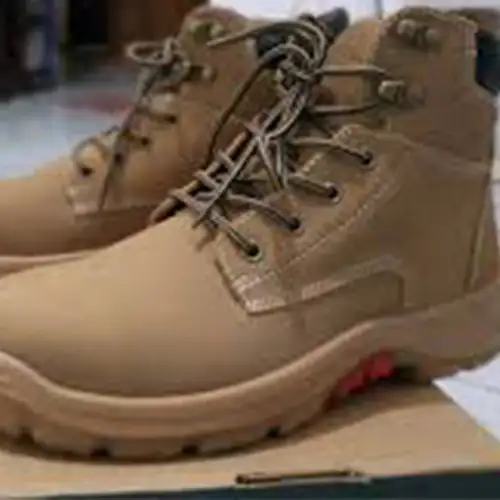 Distributor Sepatu Safety Aetos Tungsten di jakarta warna brown