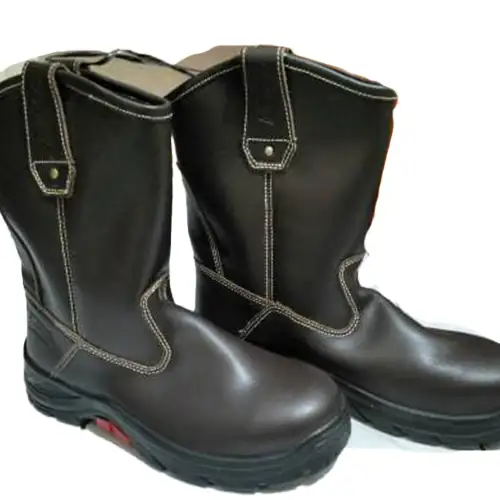 Sepatu Safety Aetos Lithium warna mocha dan Hitam